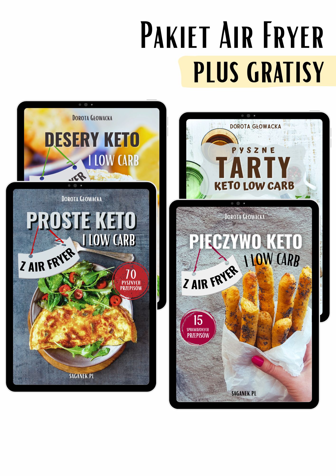 pakiet Air Fryer keto low carb