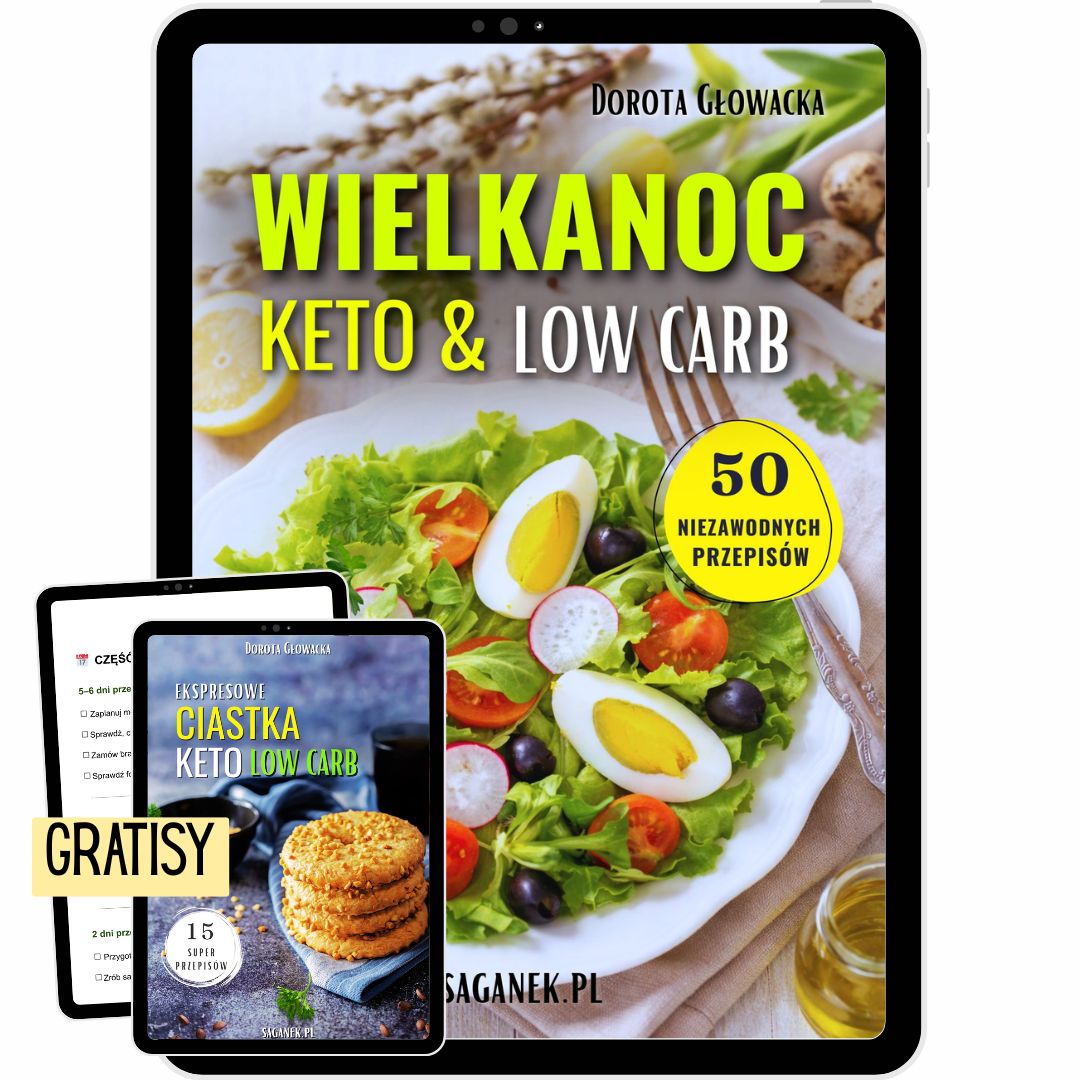 E-book Keto Wielkanoc + Gratisy – Saganek