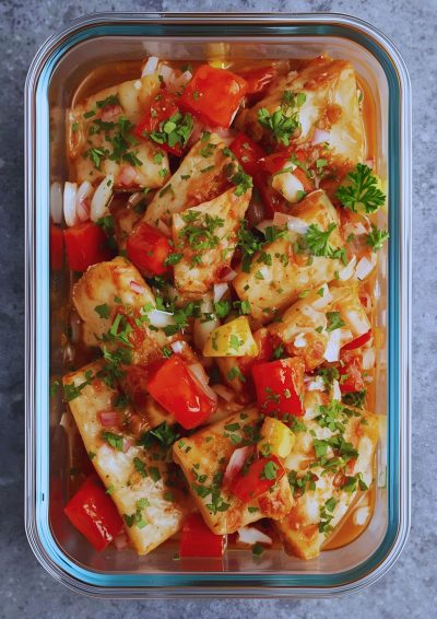 Sałatka keto i low carb do pudełka