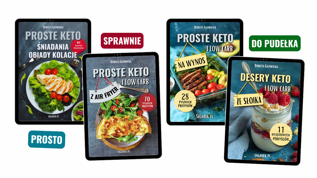 Ogarnij keto bez chaosu – pakiet ebooków