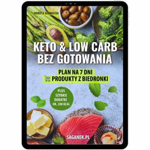 Keto i low carb bez gotowania — produkty z Biedronki