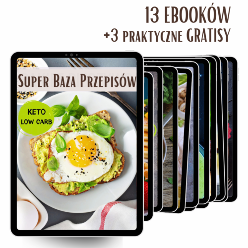 Nowa Super Keto Baza — ponad 500 przepisów!