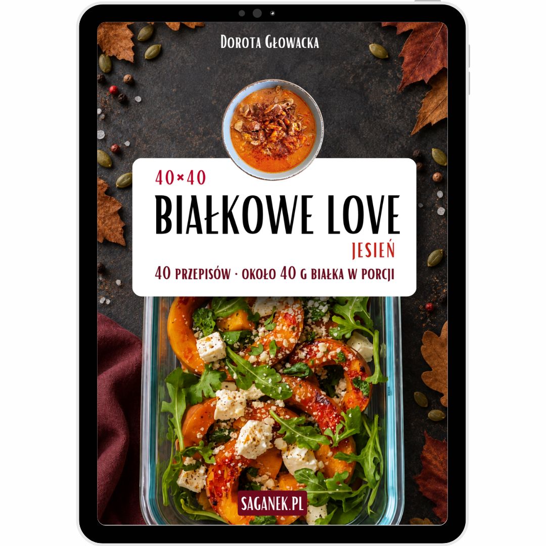 Białkowe Love 40x40 – e-book z 40 przepisami z około 40 g białka w porcji